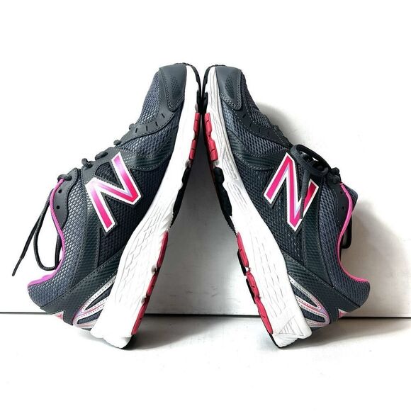 New Balance 450 v3 Running Shoe Womens Sz 11 D Grey Pink Walking Sneaker Low Top - Picture 5 of 11